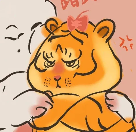 小老虎兔兔捏脸 · 配套头像 · 左图