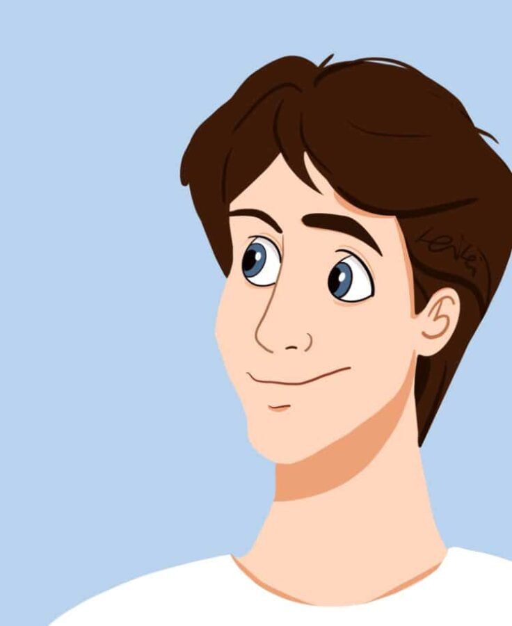 The Little Mermaid — Ariel & Eric's Gentle Smiles · Right