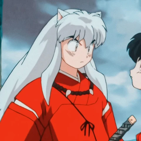 Inuyasha & Kagome — Face to Face · Left