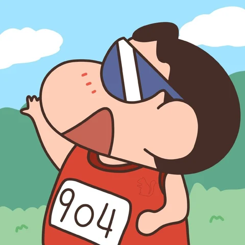 Crayon Shin-chan — Shin-chan & Nene in Sunglasses · Left