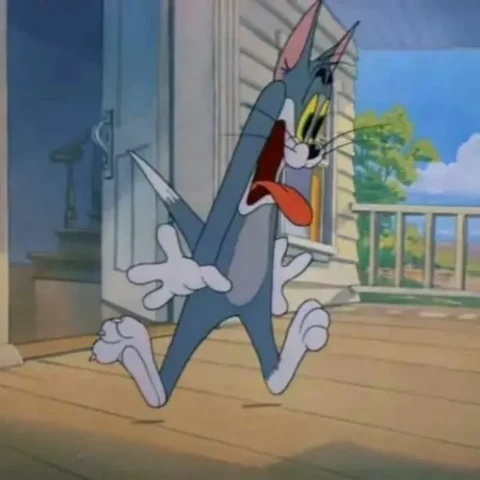 Tom & Jerry — A Cartoon Shout Across the Room · Left