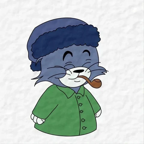 Tom & Jerry — Famous Painting Portraits · Right