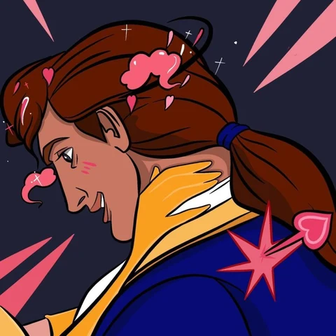 Beauty and the Beast — Belle & the Prince with Hearts · Izquierda