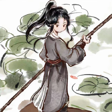 荷塘泛舟 · 配套头像 · 右图