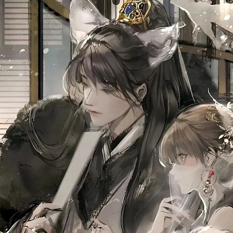 笛声与花影 · 配套头像 · 右图