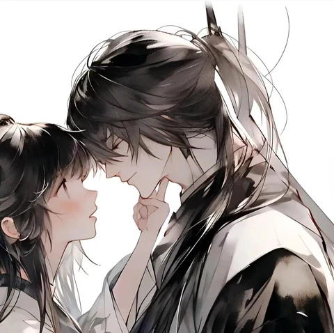 轻吻眉间 · 配套头像 · 左图