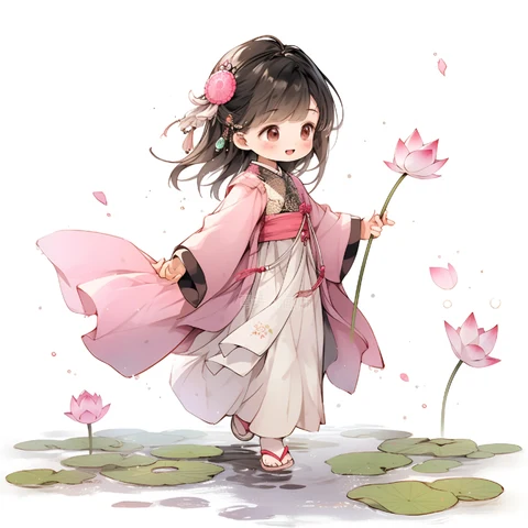 荷花小仙 · 配套头像 · 左图