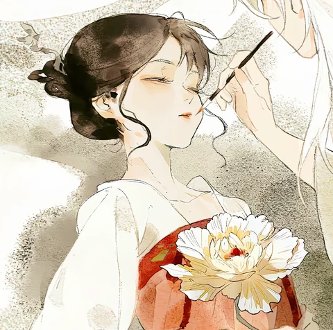 水彩婚纱 · 配套头像 · 右图