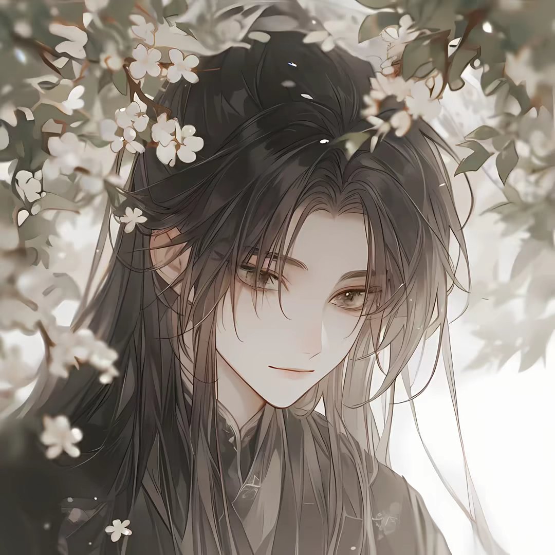 素白花冠 · 配套头像 · 右图