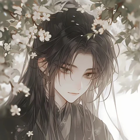 素白花冠 · 配套头像 · 右图