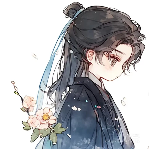春伞小人 · 配套头像 · 左图