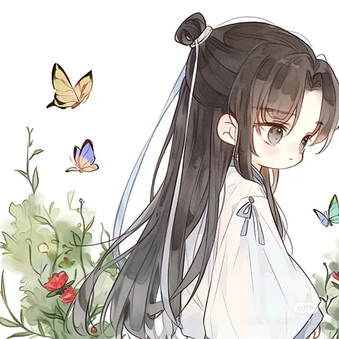 蝶舞花间 · 配套头像 · 左图