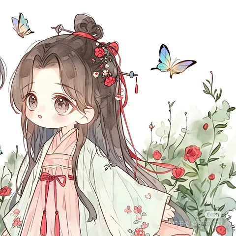 蝶舞花间 · 配套头像 · 右图