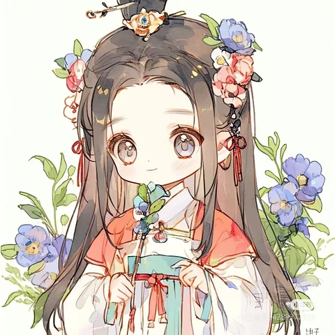 鸢尾花香 · 配套头像 · 左图