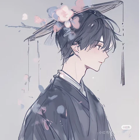 淡紫梅花 · 配套头像 · 左图