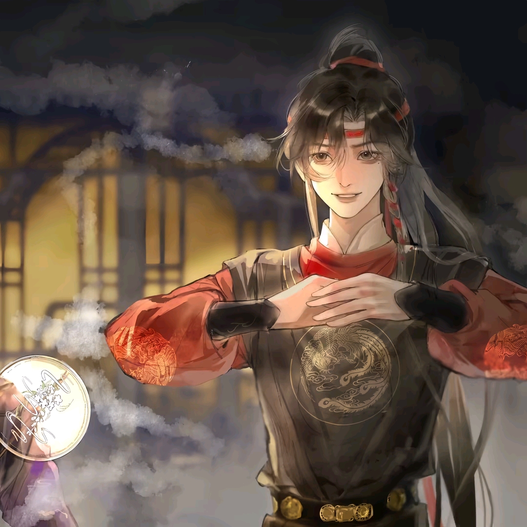 夜游圆灯 · 配套头像 · 左图