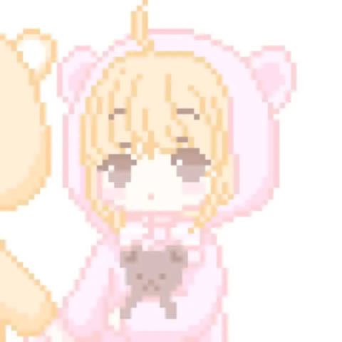 Pixel Couple in Cozy Bear Pajamas — Matching Avatars · Derecha