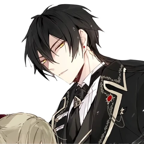 Genshin Impact — Burgundy Uniform Portraits · Left