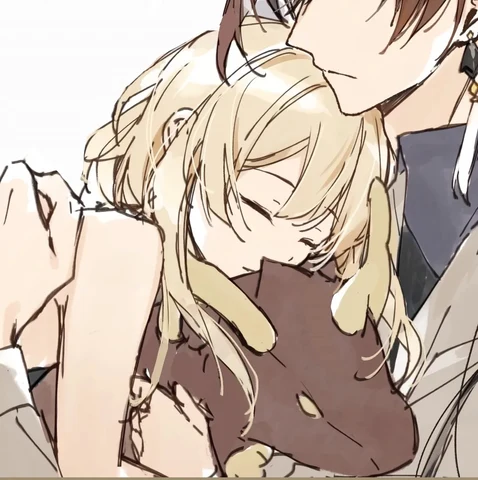 Genshin Impact — Zhongli & Lumine's Warm Embrace · Derecha