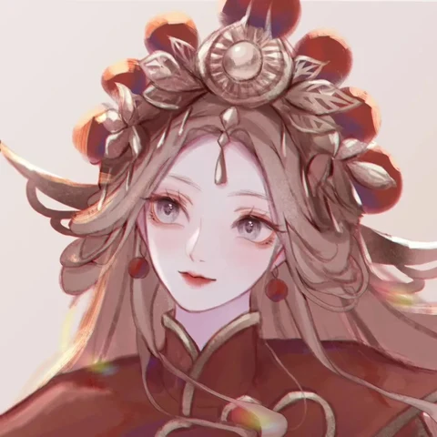 Honor of Kings — Red and Gold Wedding Outfits · Left