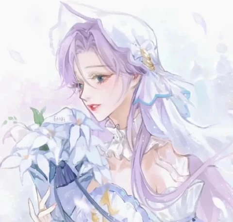 王者荣耀·淡紫花香 · 配套头像 · 左图