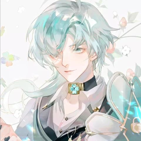Honor of Kings — A Mint-Colored Flower Gift · Izquierda