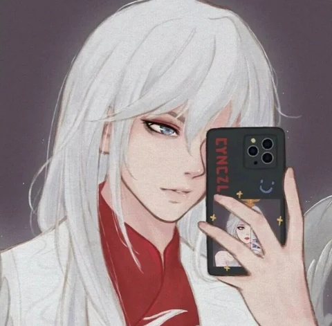 Honor of Kings — White-Haired Mirror Selfies · Derecha