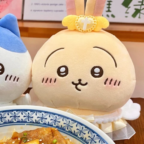 Chiikawa & Hachiware — Pretty Ceramic Plates · Izquierda