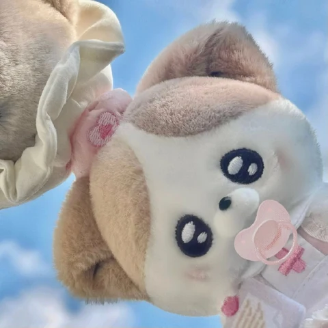 Little Plush Friends in Hamster Hoods — Matching Avatars · Derecha