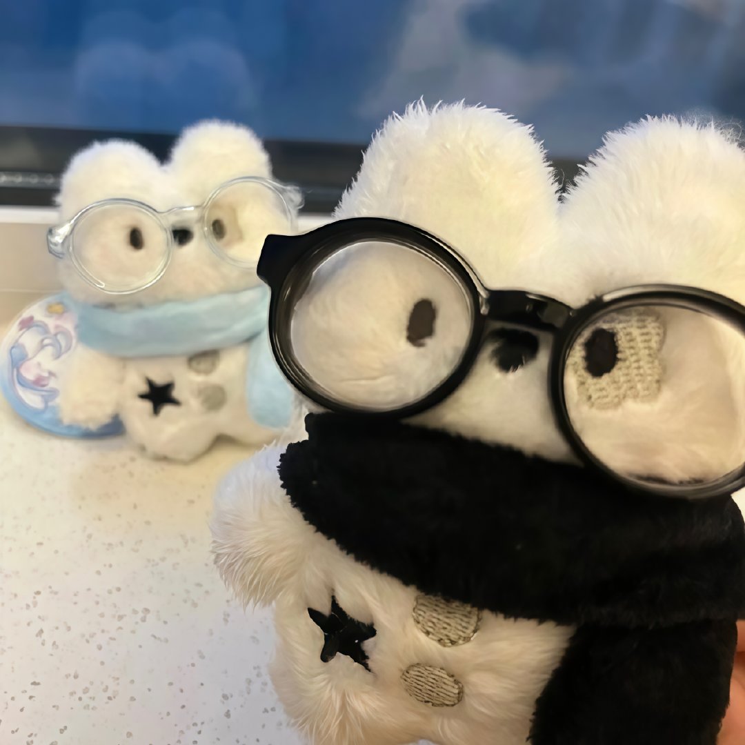 Minions — Black and White Plush Outfits · Right