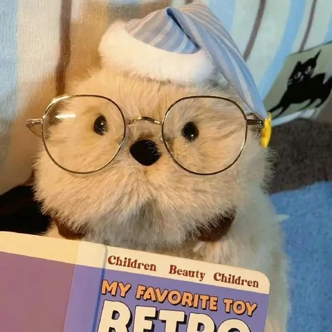 Plush Friends with Vintage Storybooks — Matching Avatars · Right