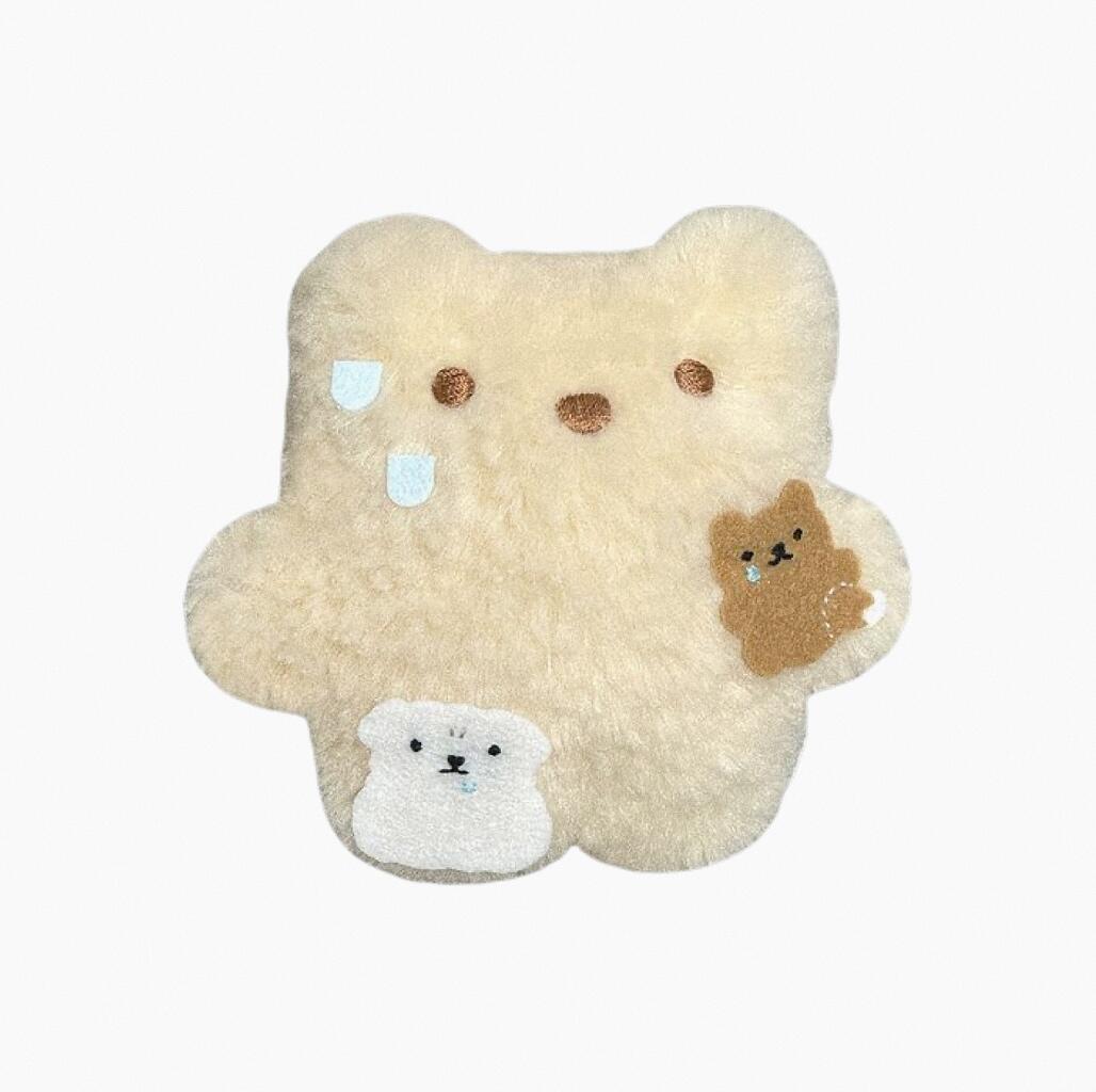 Two Little Toast-Shaped Plushies — Matching Avatars · Left
