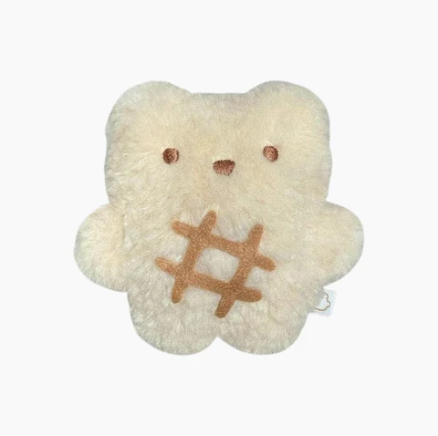 Two Little Toast-Shaped Plushies — Matching Avatars · Derecha