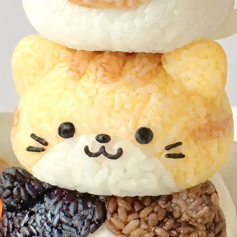橘猫与三花饭团 · 配套头像 · 左图