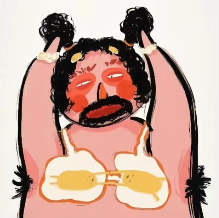 Tomato and Egg Doodle Partners — Matching Avatars · Izquierda