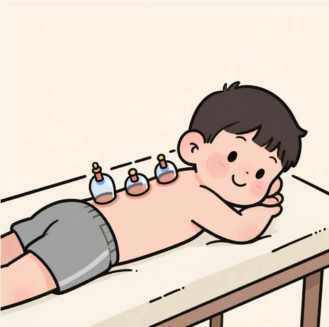 Doodle Partners Taking a Cupping Break — Matching Avatars · Right