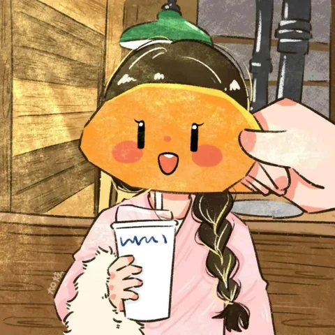 Orange and Avocado-Headed Friends — Matching Avatars · Izquierda