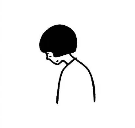 Minimal Girl Line Drawing · S058