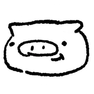Monochrome Doodle Character · S060