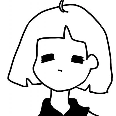 黑白俏皮女孩 · S078