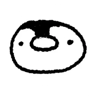 Monochrome Doodle Character · S089
