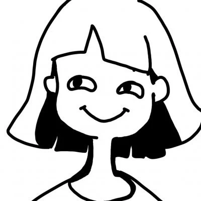 Playful Monochrome Girl · S093