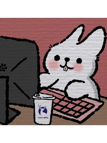 Bunny at a Keyboard · S120