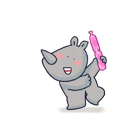 Rhino with a Water Blaster · S126