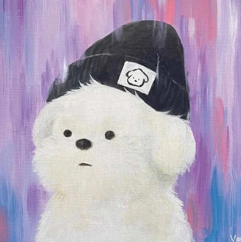 Puppy in a Pirate Hat · S143