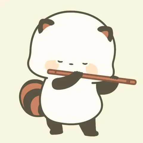 Raccoon Playing Violin · S146
