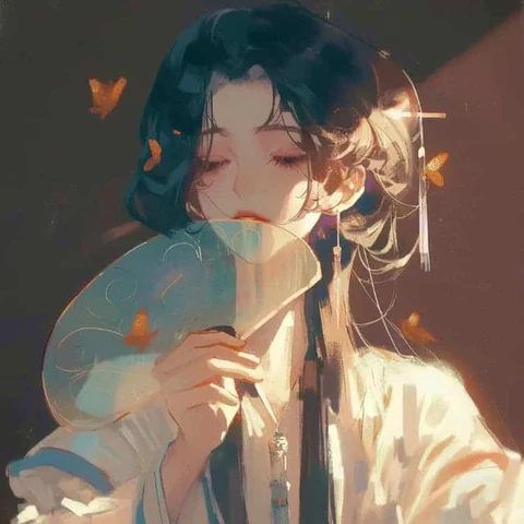 Elegant Hanfu Portrait · S323