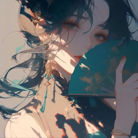 Elegant Hanfu Portrait · S334