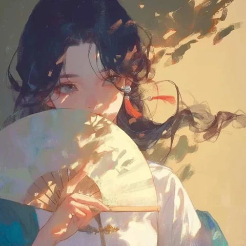 Elegant Hanfu Portrait · S345