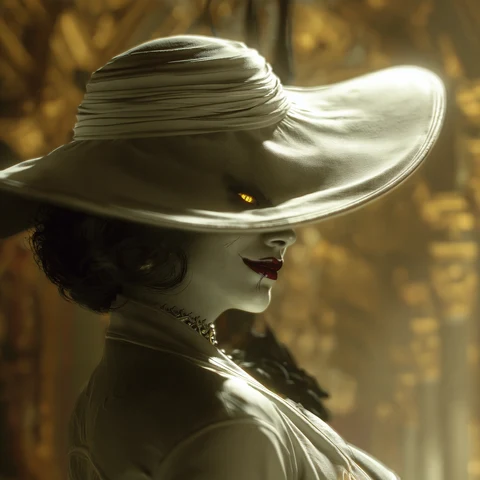 Resident Evil · Lady Dimitrescu in a Wide-Brim Hat · S367
